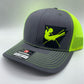 Bowfishing GAR Fish Hat - Custom State Trucker Hat (Snapback)