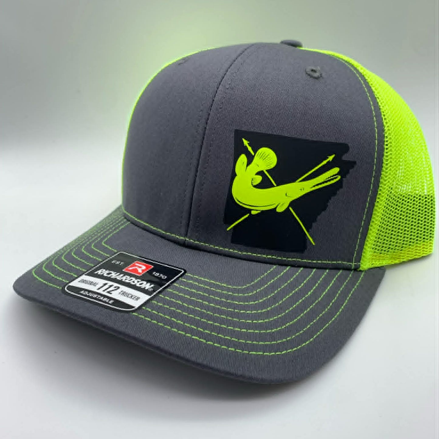 Bowfishing GAR Fish Hat - Custom State Trucker Hat (Snapback)