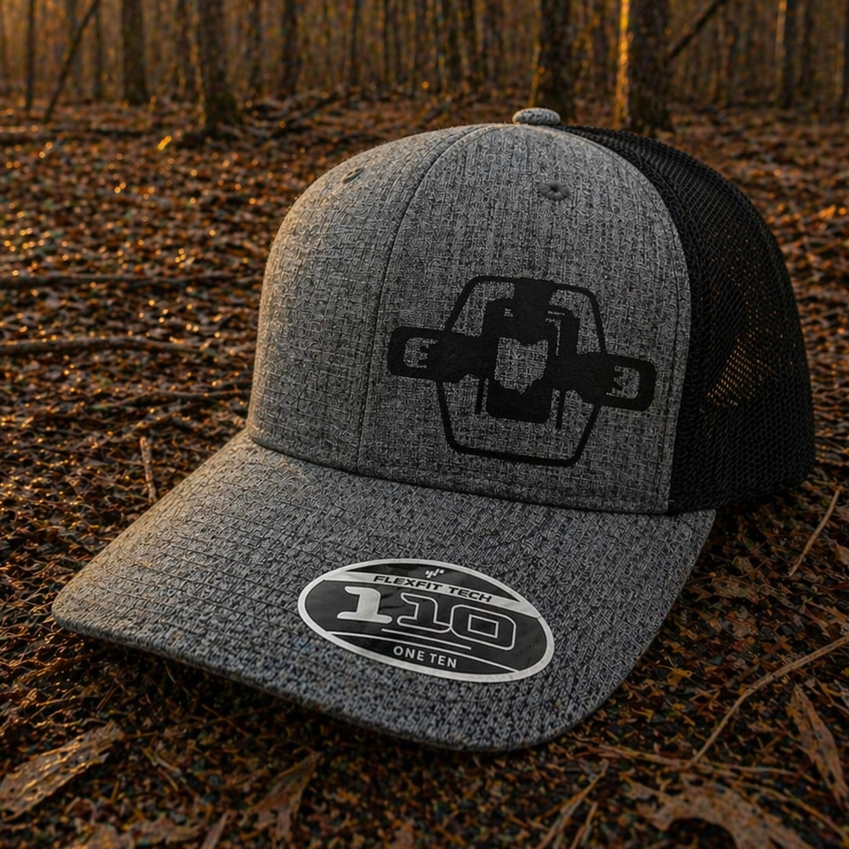 Custom State Trapping Snapback Hat | Foothold Trap Trucker Cap | Custom State Hat