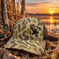 Custom State Duck Hunting Hat | Old School Duck Camo Snapback