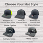 Custom Walleye Fishing Snapback Trucker Hat- Choose Your State and Color