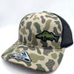 Custom Walleye Fishing Snapback Trucker Hat- Choose Your State and Color