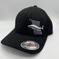 Sturgeon Flexfit Fitted Black Hat in Multiple Sizes