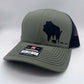 Hound Hunting Hat | Custom State & Animal Trucker Hat | Choose Hat & Design Color | Richardson 112 & Flexfit 110