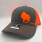Hound Hunting Hat | Custom State & Animal Trucker Hat | Choose Hat & Design Color | Richardson 112 & Flexfit 110