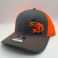 Custom Musky Fishing Snapback Hat-Choose Your State and Color