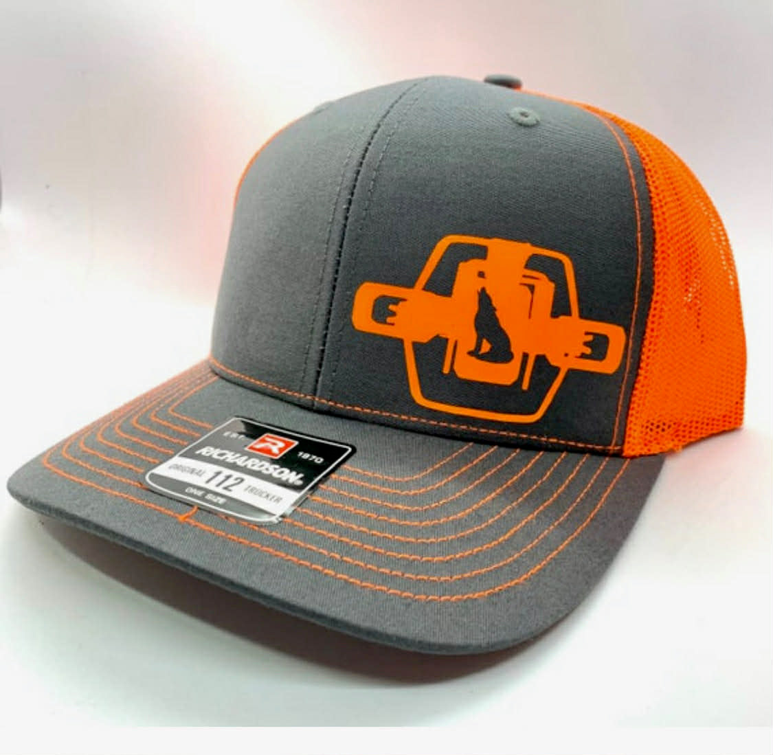Coyote Trapping Snapback Hat | Foothold Trap Design | Adjustable Trucker Cap