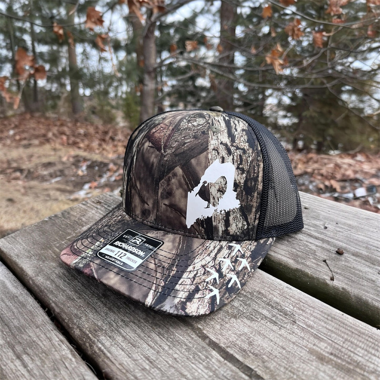 Custom Turkey Hunting Hat – Any State Gobbler Snapback Cap