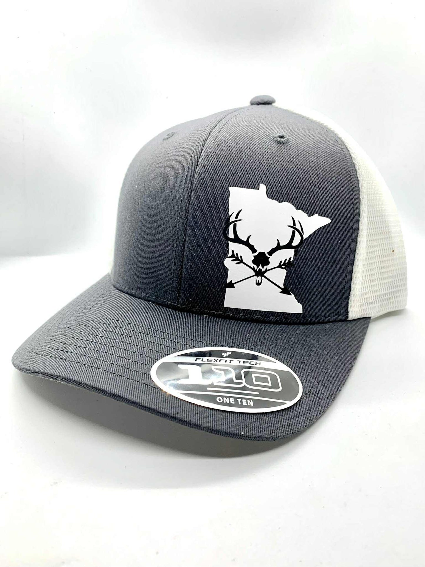 Any State Deer Skull and Arrows Snap Back Hat | Bow Hunting | Deer | Buck |