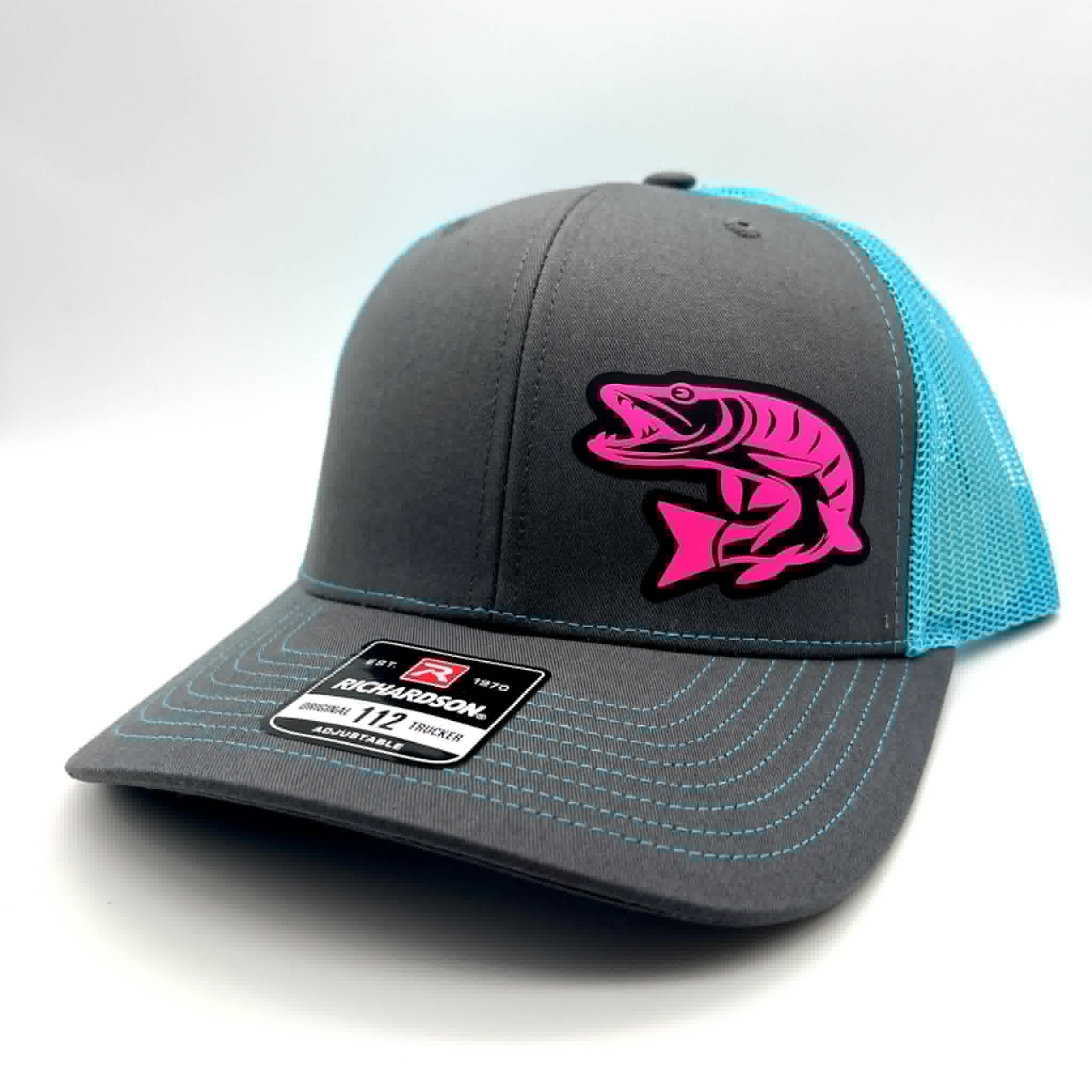 Custom Musky Fishing Hat | Personalized to Your State Trucker