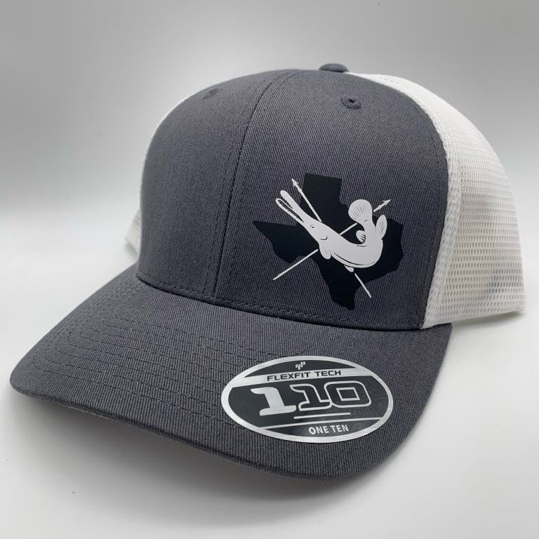 Bowfishing GAR Fish Hat - Custom State Trucker Hat (Snapback)