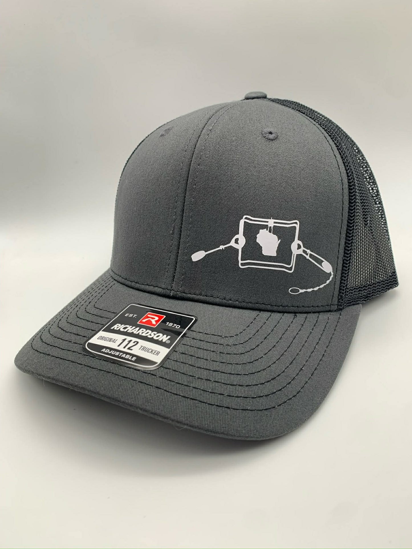 Any State Conibear Trapping Snapback Hat | Custom State Trapper Cap | Adjustable Trucker Hat