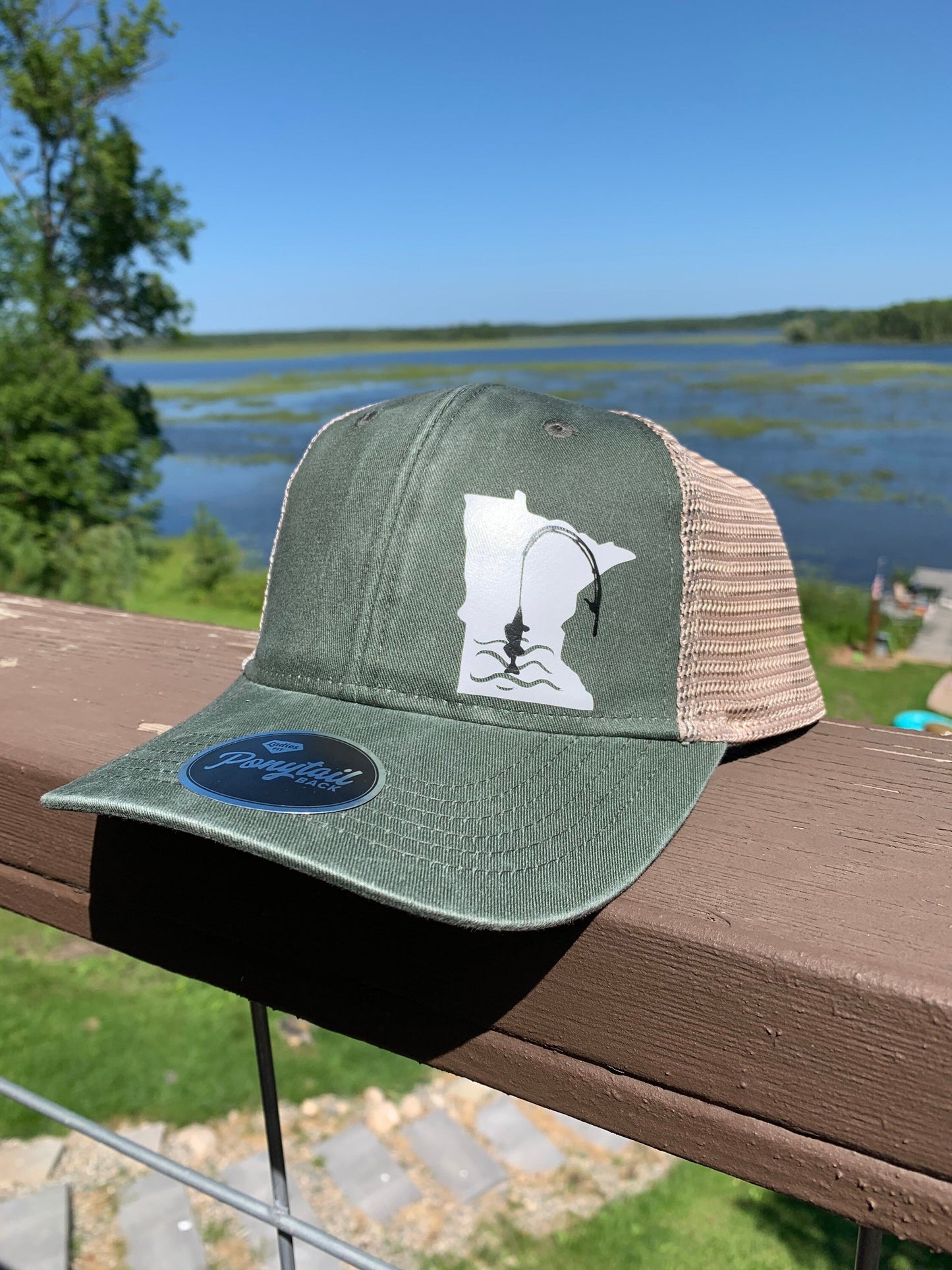 Women’s Minnesota Fishing (Ice or Summer) Ponytail Hats