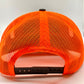 Any State Deer Hunting Firearm Snap Back Adjustable Hat Blaze Orange in Multiple Hat Color Options