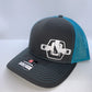 Coyote Trapping Snapback Hat | Foothold Trap Design | Adjustable Trucker Cap