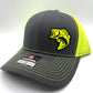 Large Mouth Bass Fishing Snap Back Adjustable Hat with Multiple Hat Options