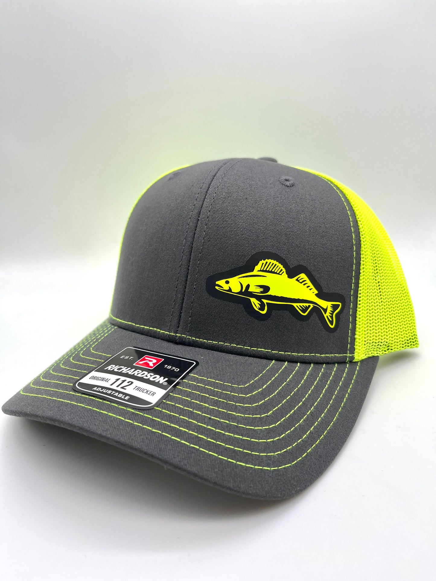 Walleye Fishing Snap Back Adjustable Hat with Multiple Hat Options