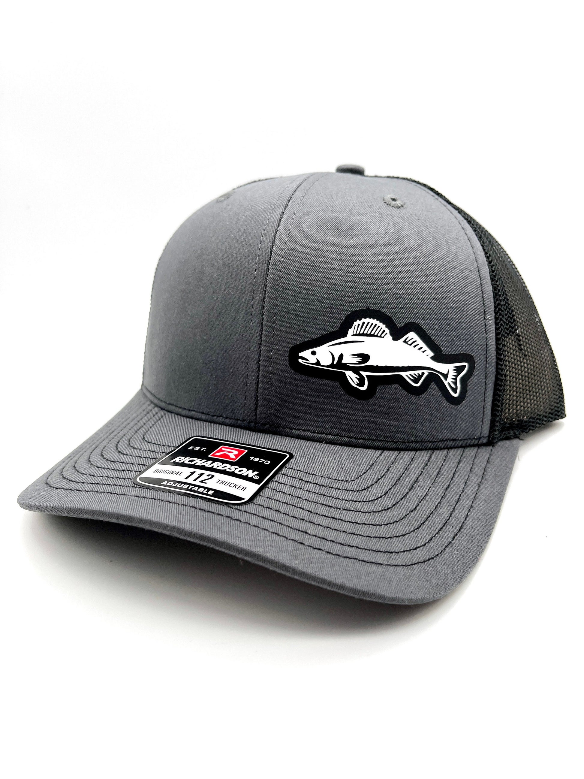 Walleye Fishing Snap Back Adjustable Hat with Multiple Hat Options