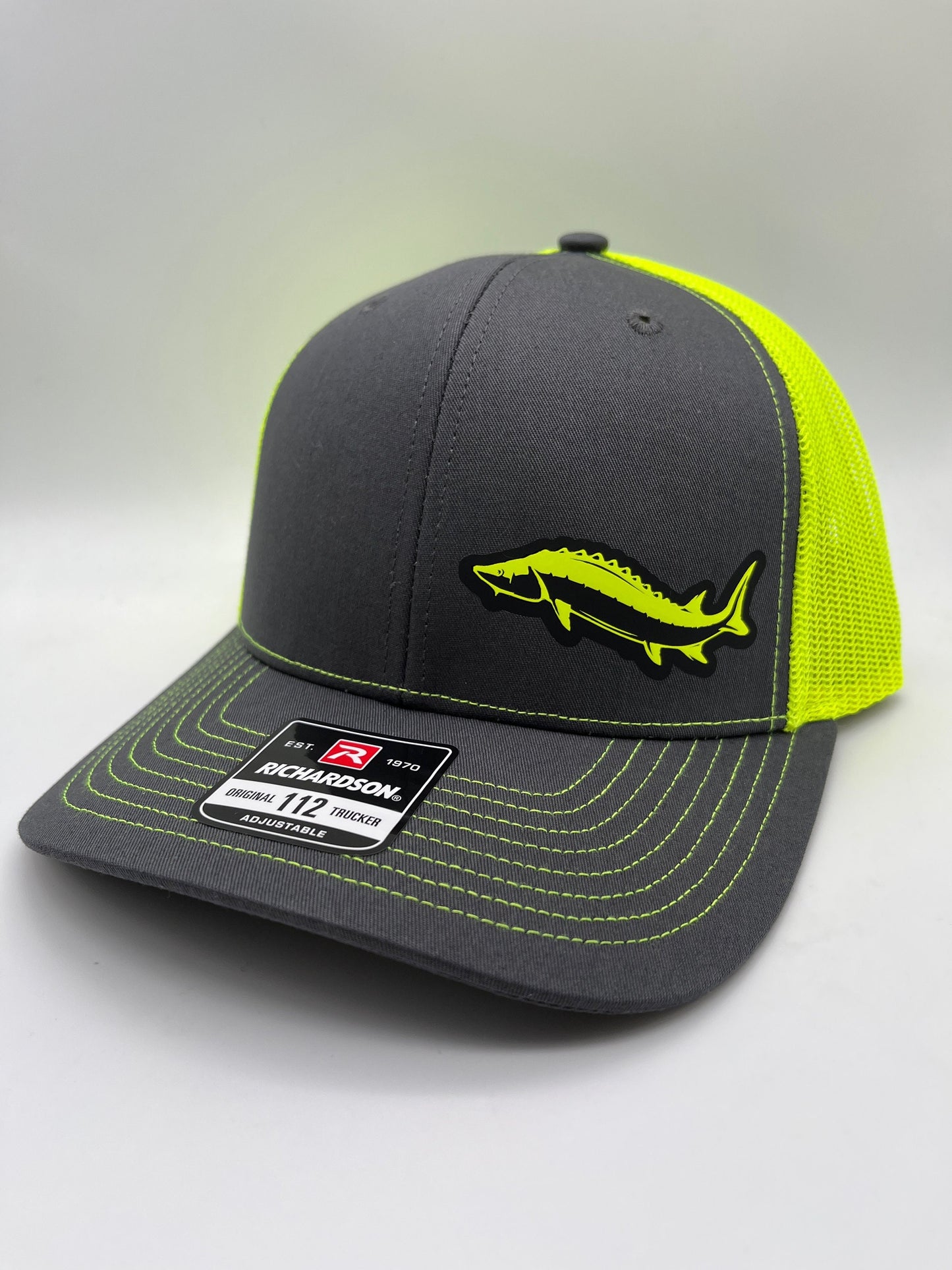 Sturgeon Fishing Snap Back Adjustable Hat with Multiple Hat Options