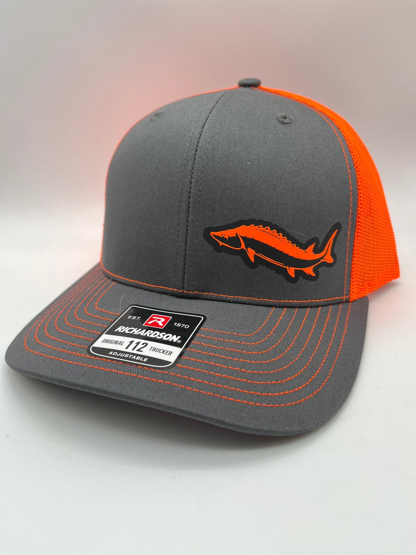 Sturgeon Fishing Snap Back Adjustable Hat with Multiple Hat Options