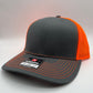 Any State Chukar Hunter with Dog Charcoal/Neon Orange or Charcoal/Neon Pink Snap Back Hat or Charcoal/Neon Yellow or Full Blaze Orange