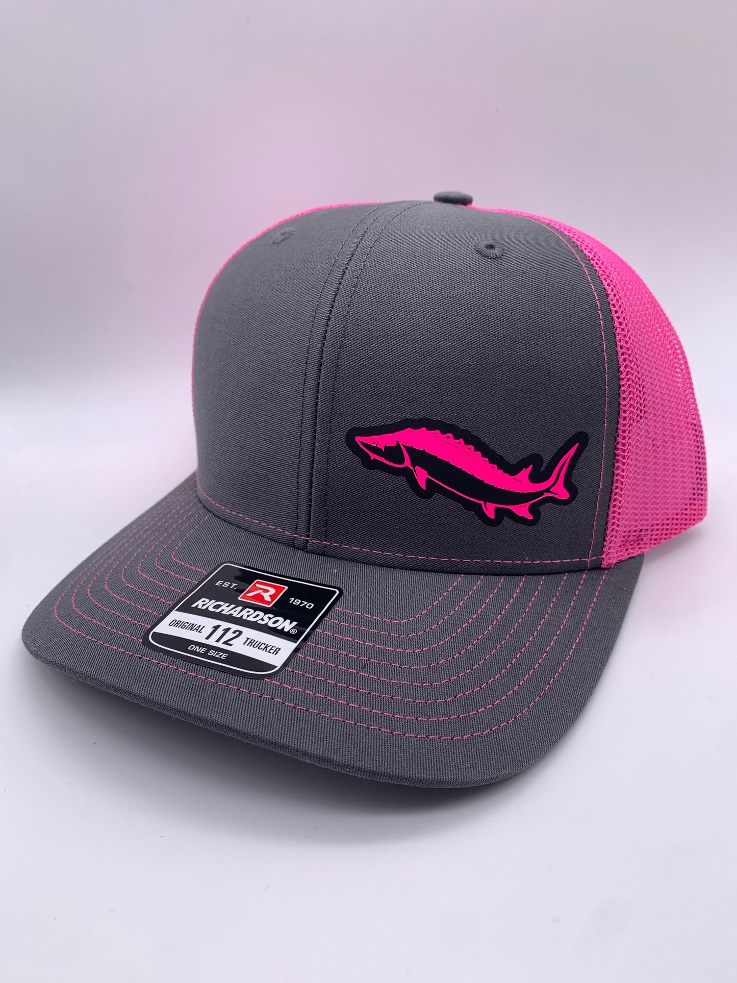 Sturgeon Fishing Snap Back Adjustable Hat with Multiple Hat Options