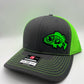 Small Mouth Bass Fishing Snap Back Adjustable Hat with Multiple Hat Options