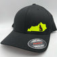 Any State Coyote Hunter Black Flexfit Fitted Hat