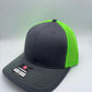 Salmon Fishing SnapBack Adjustable Hat with multiple hat color options