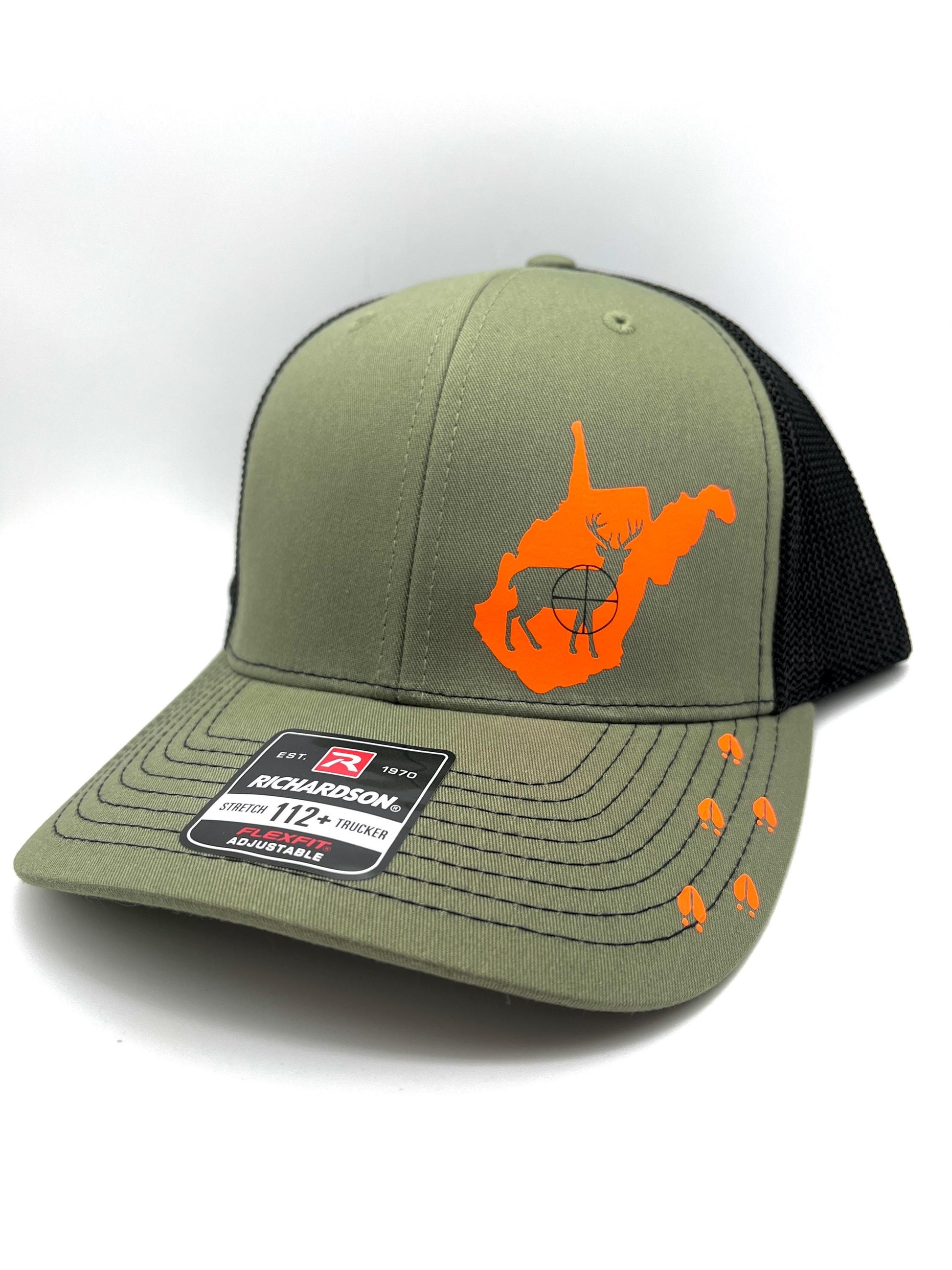 ANY STATE Deer Firearm Hunting Snapback Adjustable Hat Neutral Colors