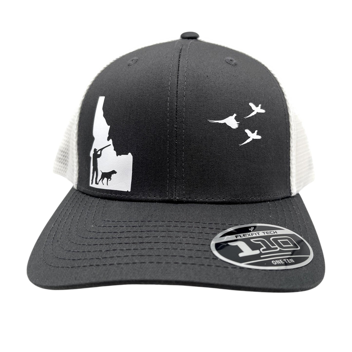 Custom PHEASANT Hunting Snapback Hat with Dog