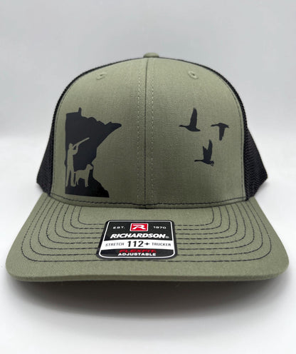 Any State GOOSE Hunter Snapback Adjustable Hat in Multiple Colors | GEESE | waterfowl | Hunting | Richardson | Snapback