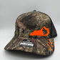 Any State Turkey Hunting Snap back adjustable Hat in Multiple Colors