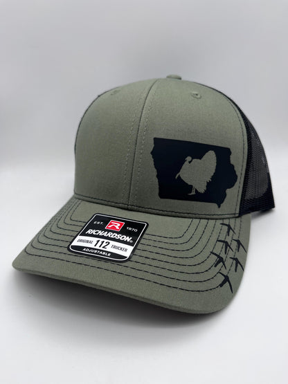Any State Turkey Hunting Snap back adjustable Hat in Multiple Colors