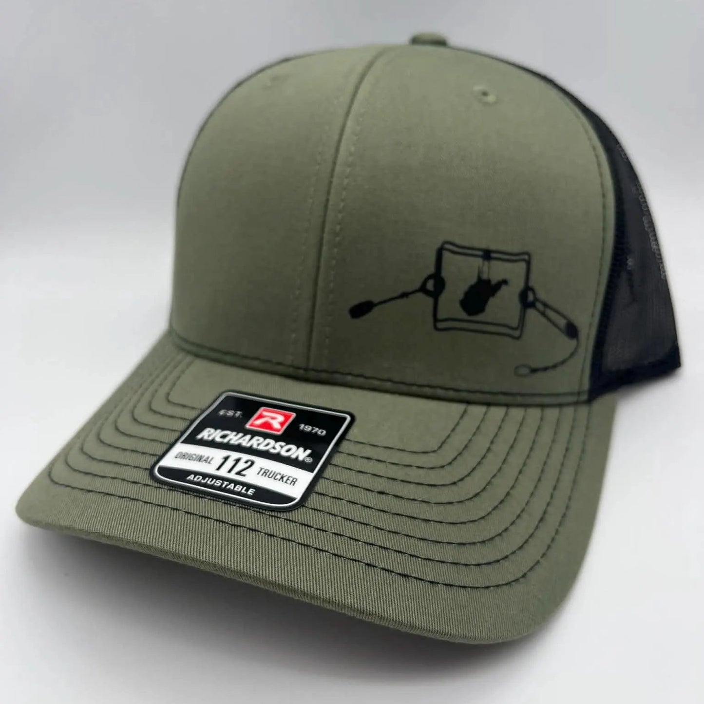 Any State Conibear Trapping Snapback Hat | Custom State Trapper Cap | Adjustable Trucker Hat