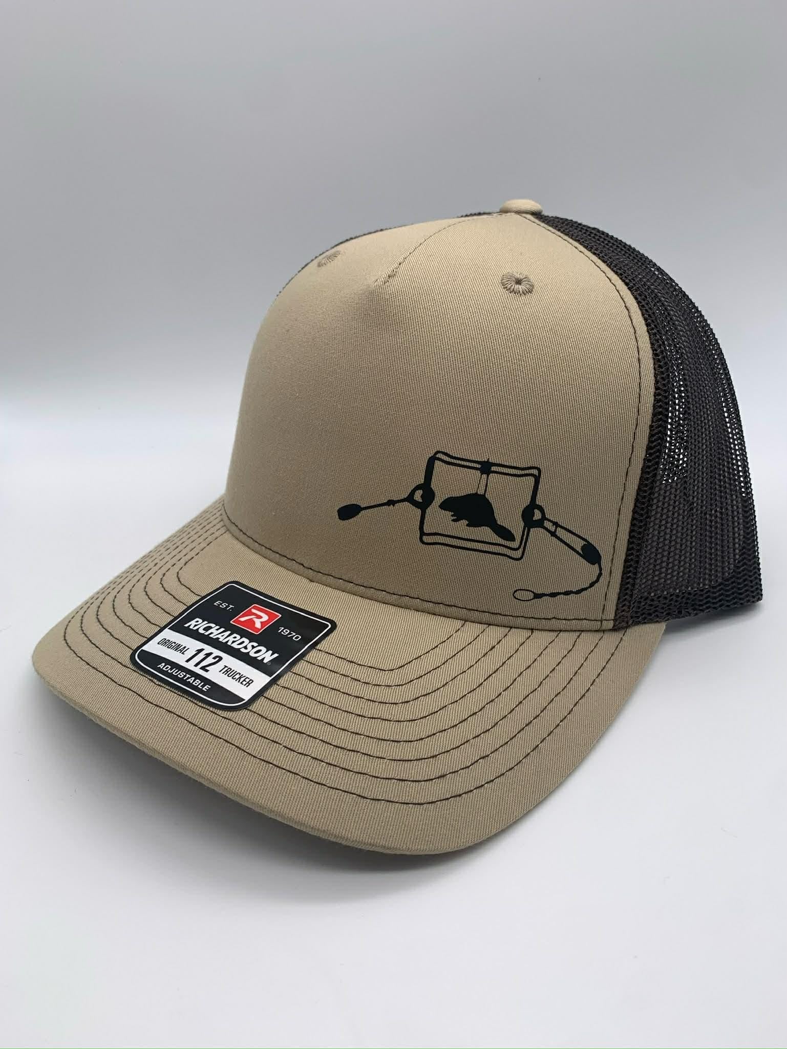 Choose Your Animal Conibear Trapping Richardson Snap Back Adjustable Hat