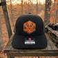 Buck Deer Hunting Hat with Engraved Patch | Richardson 112 & Flexfit 110 Snapback Hat | Deer Hunter Gift | Whitetail Trucker Hat