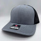 Buck Deer Hunting Hat with Engraved Patch | Richardson 112 & Flexfit 110 Snapback Hat | Deer Hunter Gift | Whitetail Trucker Hat
