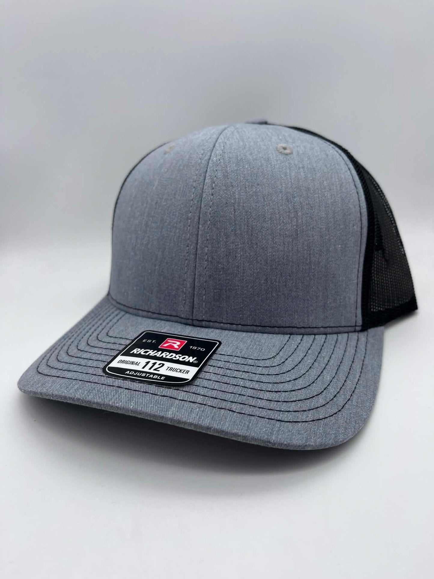 Buck Deer Hunting Hat with Engraved Patch | Richardson 112 & Flexfit 110 Snapback Hat | Deer Hunter Gift | Whitetail Trucker Hat