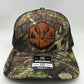 Buck Deer Hunting Hat with Engraved Patch | Richardson 112 & Flexfit 110 Snapback Hat | Deer Hunter Gift | Whitetail Trucker Hat
