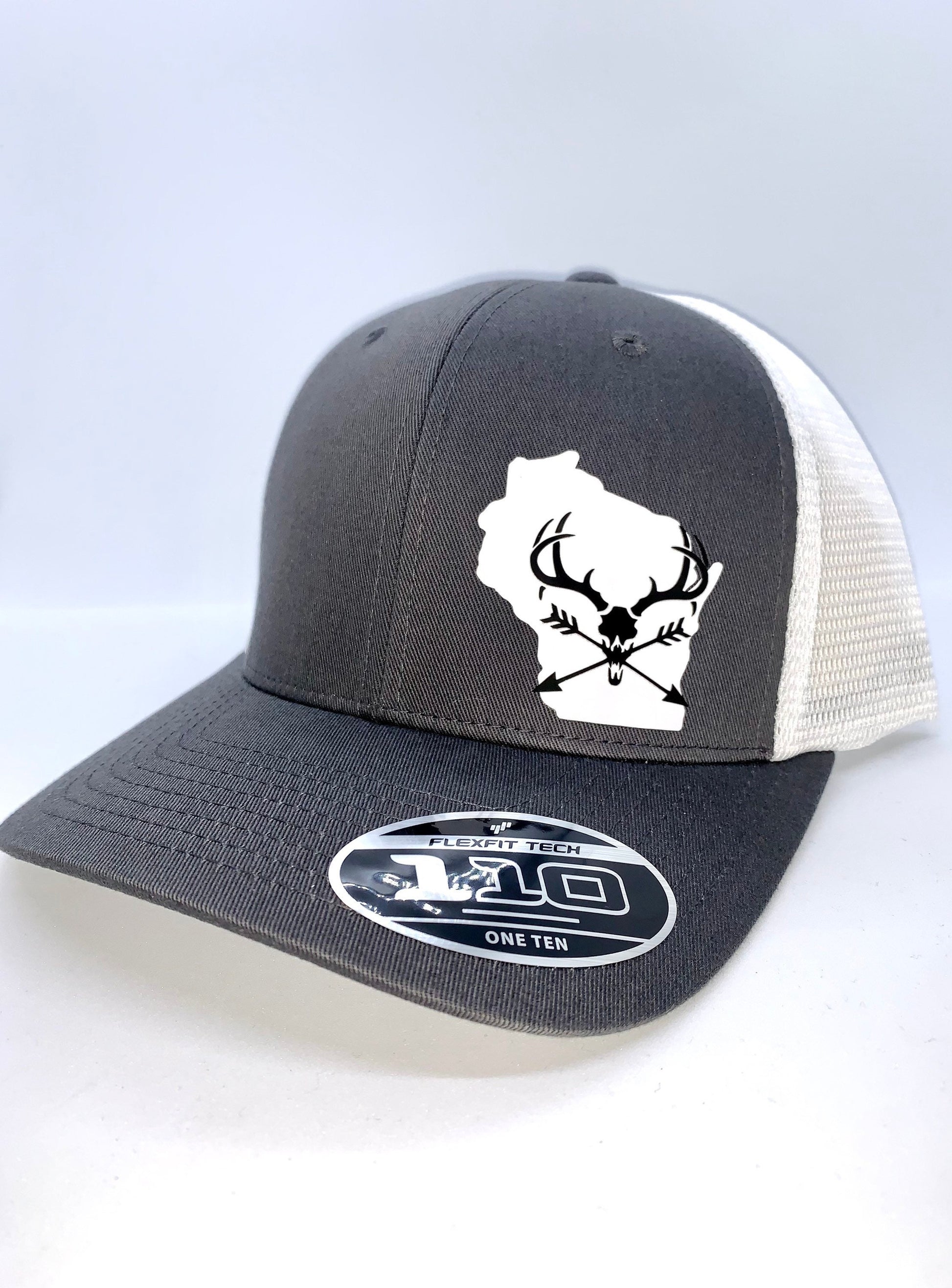 Any State Deer Skull and Arrows Snap Back Hat | Bow Hunting | Deer | Buck |