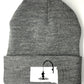 South Dakota Ice Fishing Winter Knit Hat