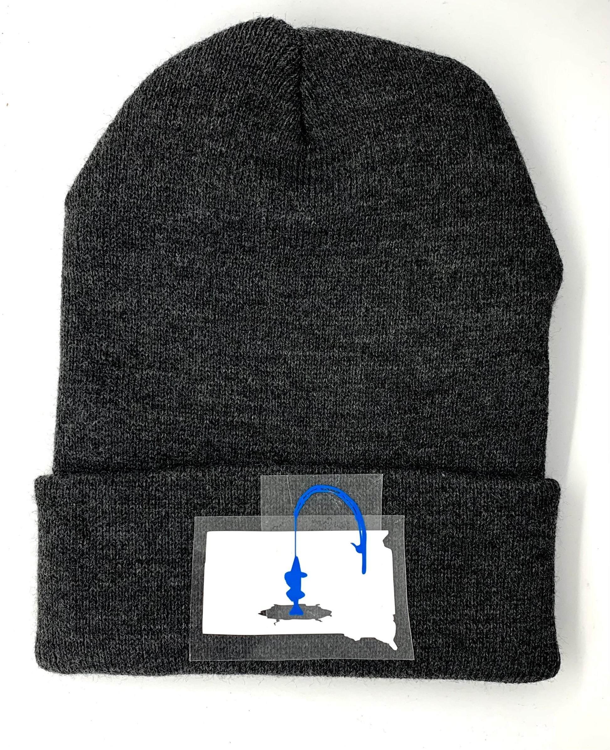 South Dakota Ice Fishing Winter Knit Hat – NorthernManCraft