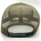 Any State Waterfowl/Buck/Turkey Hunting Richardson SnapBack Adjustable Hat in Pale Khaki/Loden