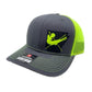 ANY STATE Bowfishing Gar Fish Snap Back Adjustable Hat in multiple color options