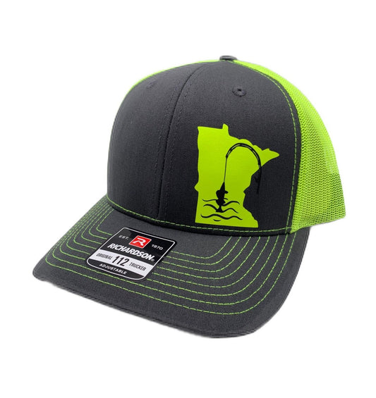 ANY STATE Summer Fishing Snapback Adjustable Hat in Multiple Color Options