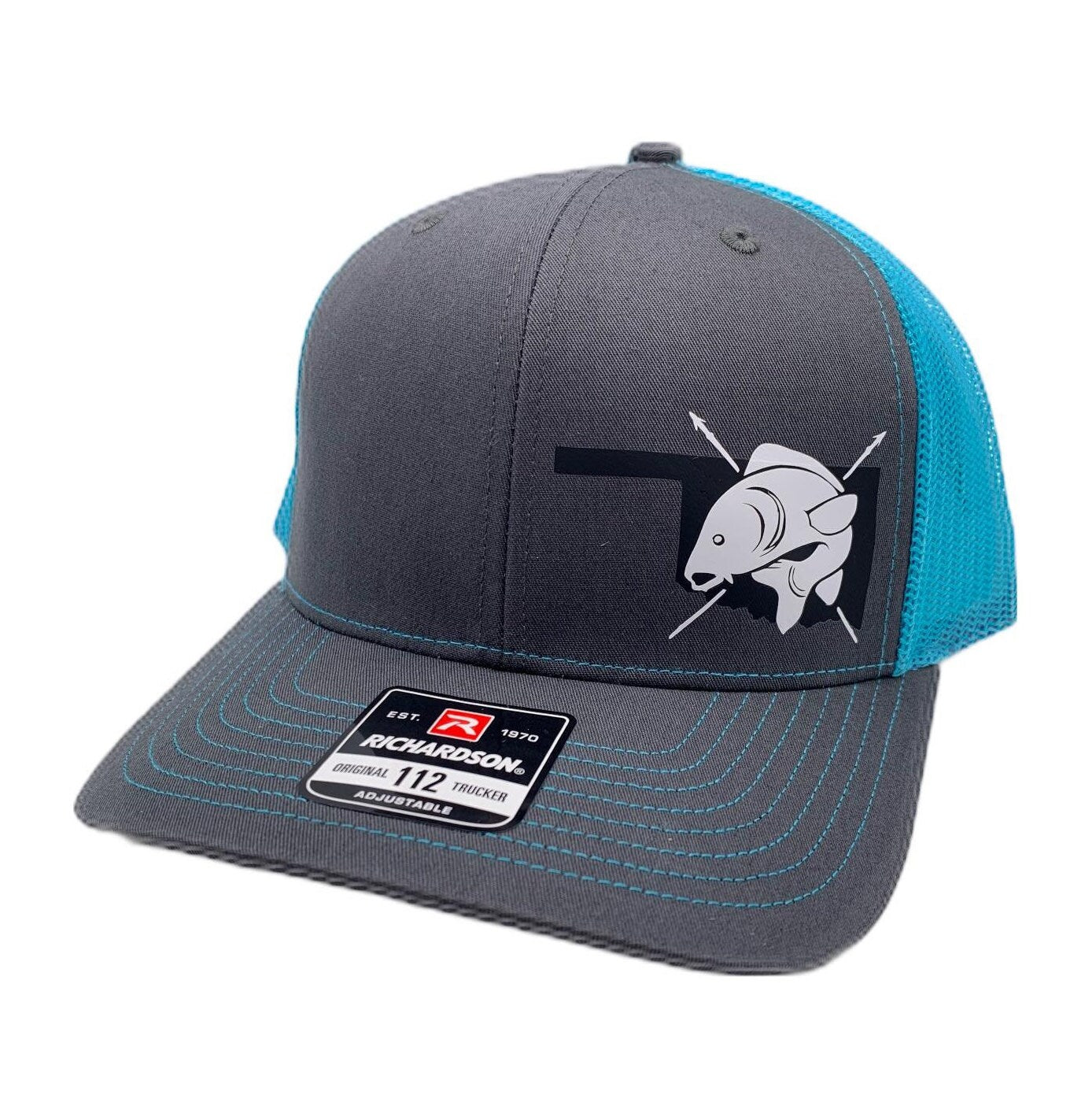 Alabama Bass Fishing Richardson 112 Snap Back Trucker Hat : Handmade  Products 