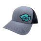 Crappie Fishing SnapBack Adjustable Hat with multiple hat color options