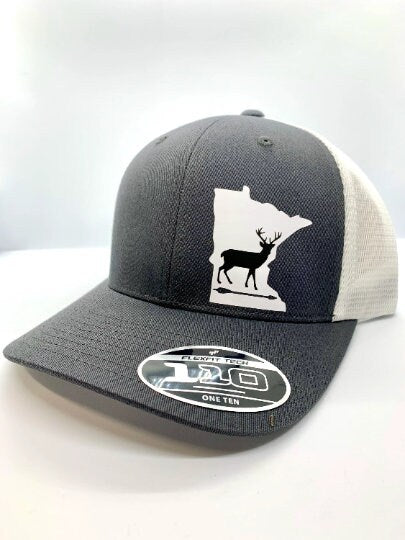 Any State Bow Hunter Snap Back Hat | Deer | Buck | Multiple Colors |