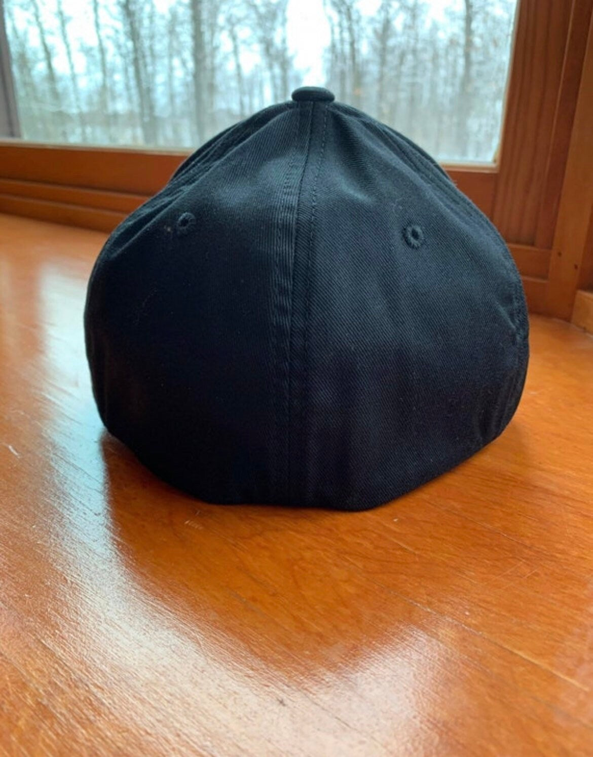 Sturgeon Flexfit Fitted Black Hat in Multiple Sizes
